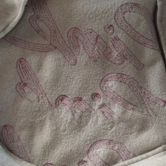 Victoria secret pink sequin Zip hoodie see all pics please Size Small - Picture 14 of 16